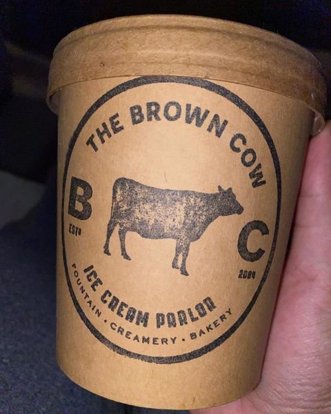 Brown cow ice 2025 cream